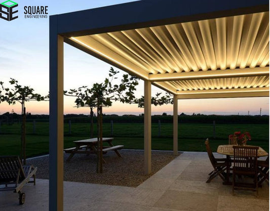 aluminium pergola