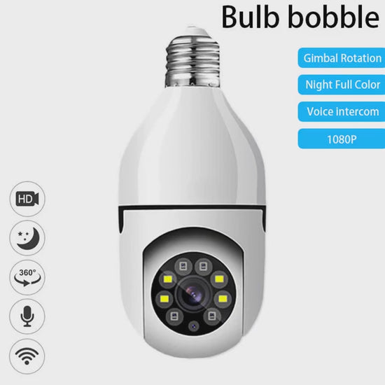 light bulb cctv camera